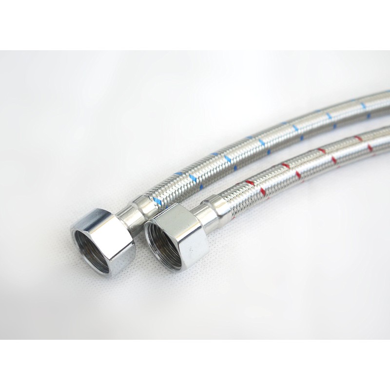 Pair of 10mm (Male end into The tap) x 3/8"