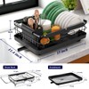 Kitsure Dish Drying Rack- Space-Saving Dish Rack, Dish Racks for