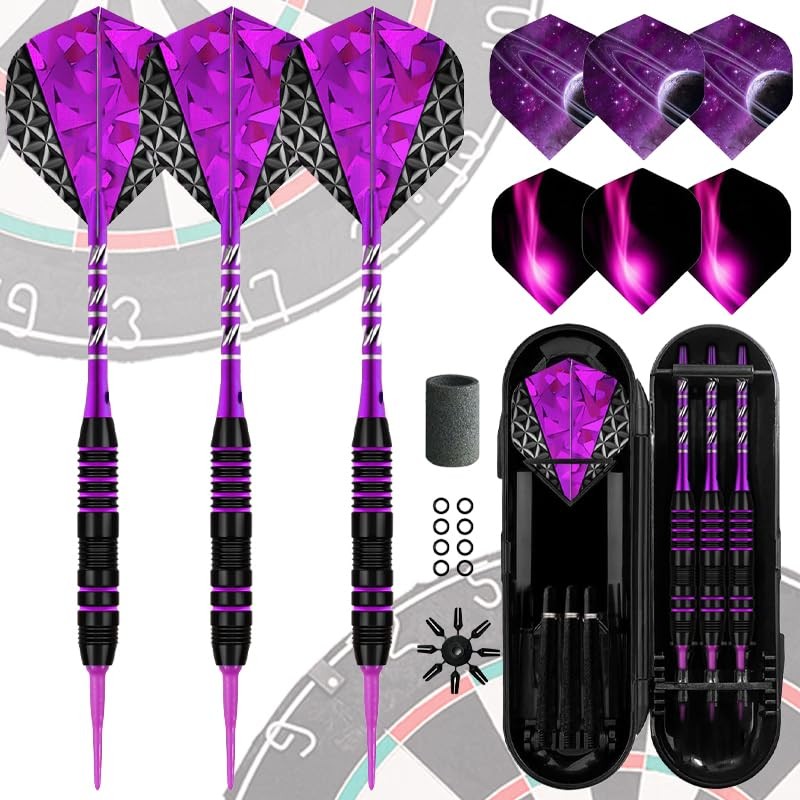 Lavishio Set di freccette Soft Tip – Set di punte