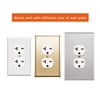 EDYCARX Nema 6-20 Duplex Receptacle, 20 Amp 240 Volt Outlet,