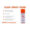 AESUB Orange Scanning Spray Universal self-evaporati