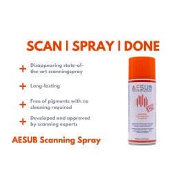 AESUB Orange Scanning Spray Universal self-evaporati