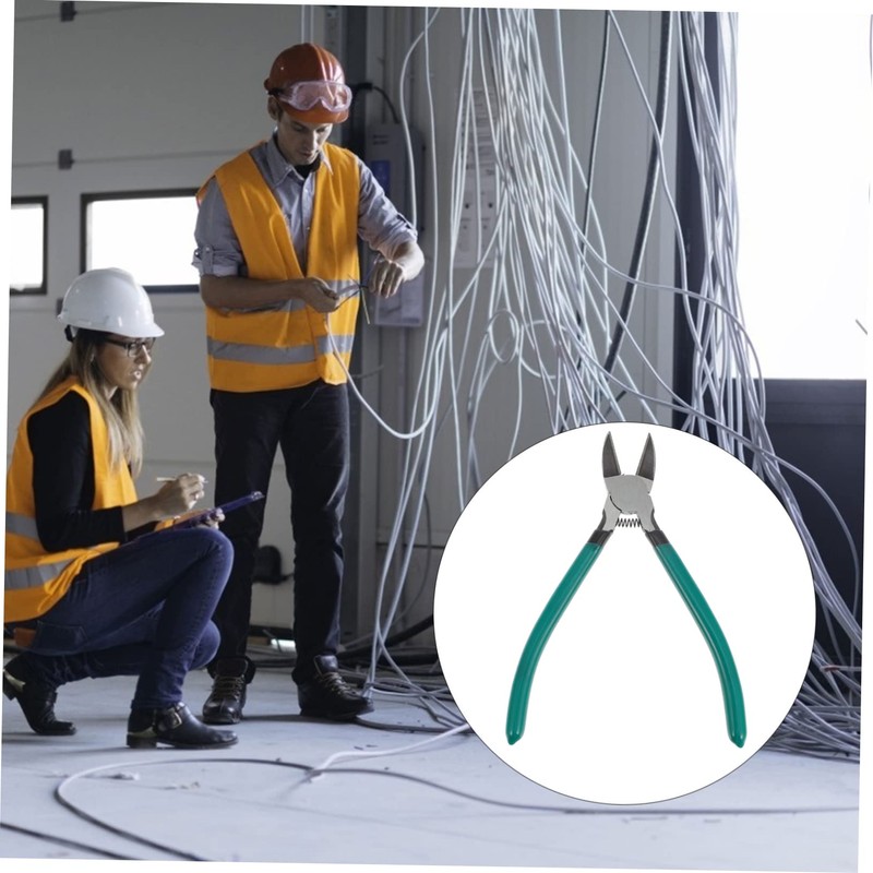 IWOWHERO Precision Side Cutters Sharp Nose Pliers for Electrical Repair