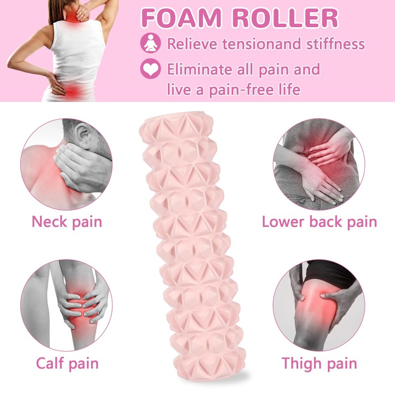 Williyatt Fascia Roller, Foam Roller Massage Roller for Relieving Muscle