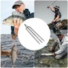 RuMenJiang 2-Piece Spear Fork, 0.3 inch (8 mm) Hand Harpoon,