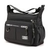 Maxoner Men's Messenger Bag Five-layer Water Resistant Nylon Crossbody Sling