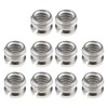 YINETTECH 10PCS 1/4 Inch to 3/8 Inch Thread Adapters Reducer