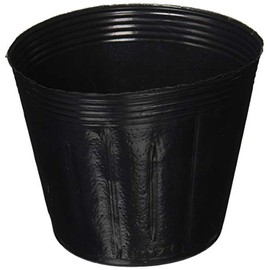 Daiichi Vinyl Poly Pot [Black] (Pack of 20) 4.1"
