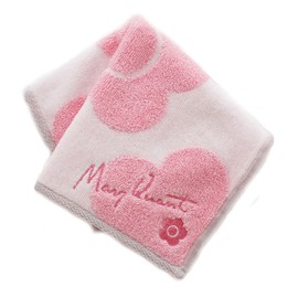 Mary Quantity 192005-1502-10 Towel Handkerchief (White) Women's Hand Towel, 9.8 inches (25 cm), Marikwandt/Marikwa, Antibacterial, Odor Resistant, white