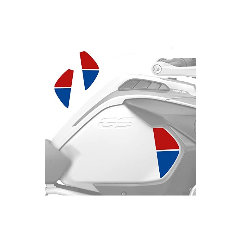 2 Stickers Compatible with Side Walls Tank Motorcycle R 1200