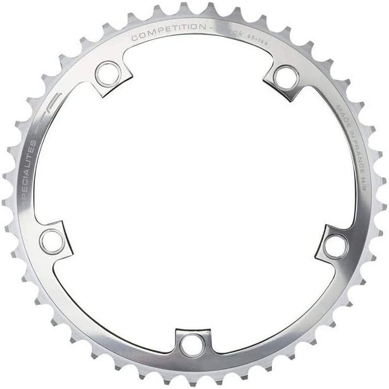 Spécialités TA Unisex's Track Competition 144 PCD 5 Arm Chainring,