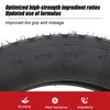 NiuJKun 14" Bike Tires Foldable 14x2.50(64-254) Explosion-Proof Solid Electric Bicycle
