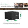 Garden Balsam 600D Heavy Duty Waterproof Patio Fire Pit Cover