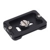Adjustable Quick Release Plate with Anti Twist Clamp Tripod Adapter