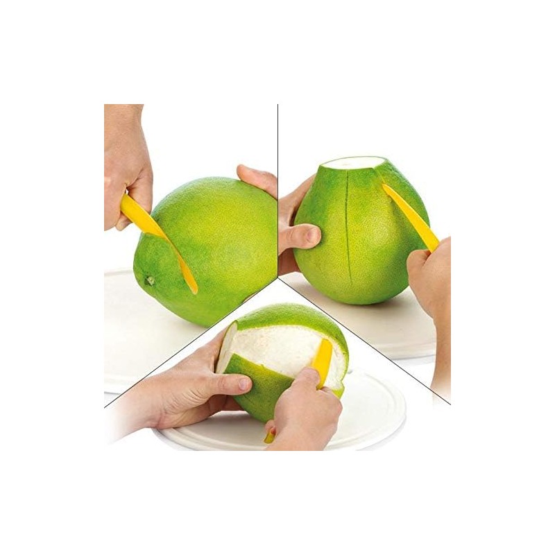 Tescoma Pomelo and Grapefruit Peeler Presto, Multi-Colour, 26.5x1.4x7 cm