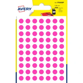 490 N/A Marking Dots 8mm Pink