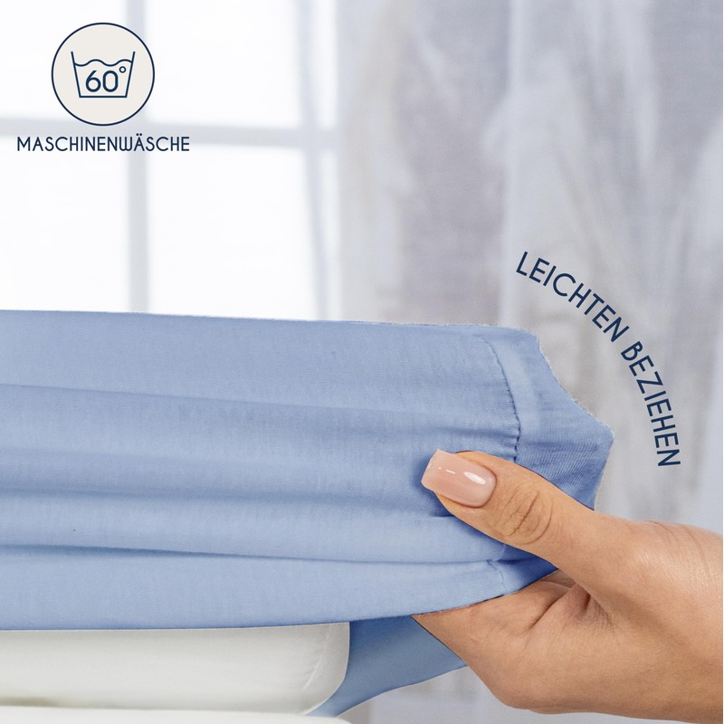 Dreamzie Fitted Cotton Sheet with Elasticated Waistband