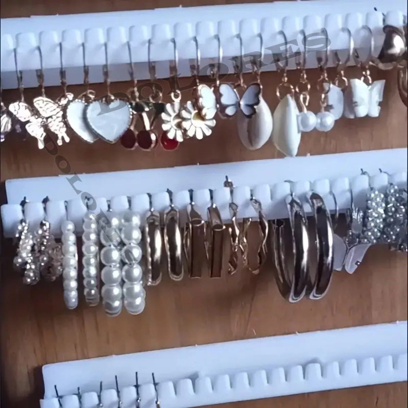 Dolores Organizador Joyas Estante Exhibidor Joyeria Arete Collar Set