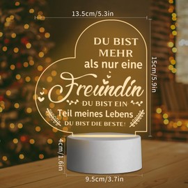 Seasboes Gifts for Daughter, Girlfriend, Grandmother, LED Lamp Night Light, Cute with Wood Grain, Thanksgiving Gift, Gifts for Birthday, Christmas, Thanksgiving Day Gifts (nvpengyou)
