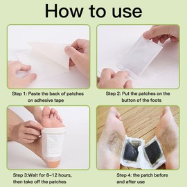 20 PCS Foot Patch,Natural Wormwood Foot Patch,Foot Pad for Foot Care