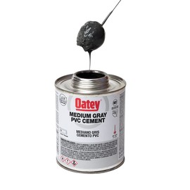 Oatey 30886 32 oz. PVC Medium Body Gray Cement