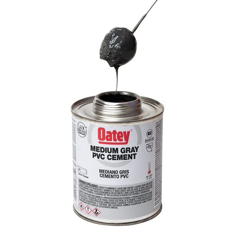 Oatey 30886 32 oz. PVC Medium Body Gray Cement