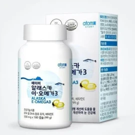 Atomy Alaska Iomega3 550mg x 180 capsules (LC) Basic / 애터미 알래스카 이오메가3 550mg x 180캡슐(LC) 기본