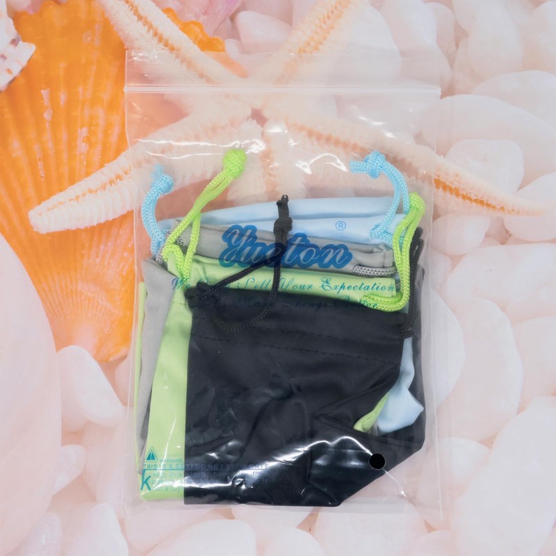 yueton 4-in-1 Multi-Purpose Storage Bags: Glasses, Sunglasses, Jewelry & Watch