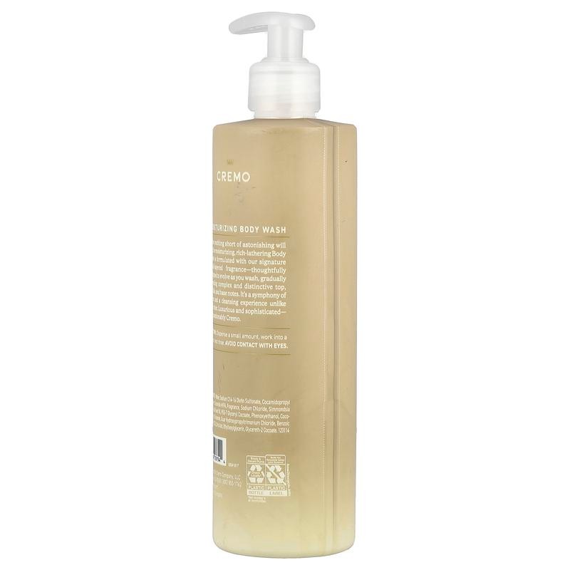 Cremo Body Wash, White Jasmine Amber, 16 fl oz (473