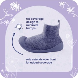 Goldbug The Denver Baby Shoe First Time Walking Shoe for Babies - Boulder Blue, Size 4