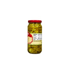 Mezzetta Sliced Tamed Jalapeno Peppers, Medium Heat | Kosher, Gluten Free, Keto | 16 Fluid Ounce Jar (Pack of 2)
