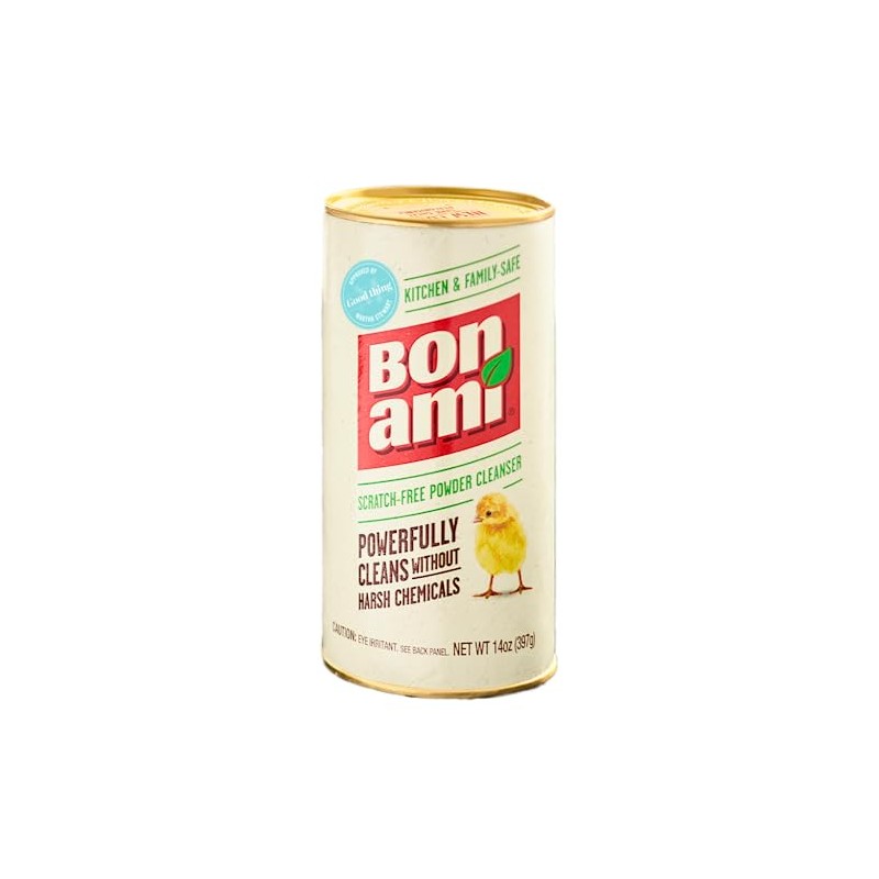 Bon Ami Polishing Cleanser Powder, 14 Ounces, Sold as 5