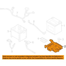 Genuine OEM 37150-3X000 Tray - Battery / 371503X000 for Hyundai Elantra 11-16