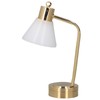 1:12 Scale Dollhouse Table Lamp LED Micro Metal Dollhouse Miniature