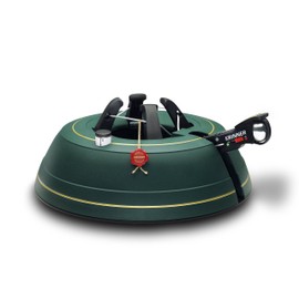 Krinner Tree Genie M, Christmas Tree Stand with Foot Pedal and Single Cable Operation