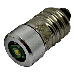 E10 3 W LED 3-6 V 3 V 4.5 Volt LED Upgrade Replacement Lamp Headlamp Torches Zoom Cool White Mes (1)