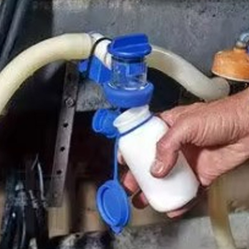 Cow Milk Sampler 200ML PC Milk Sampling Tool Milking Equipment