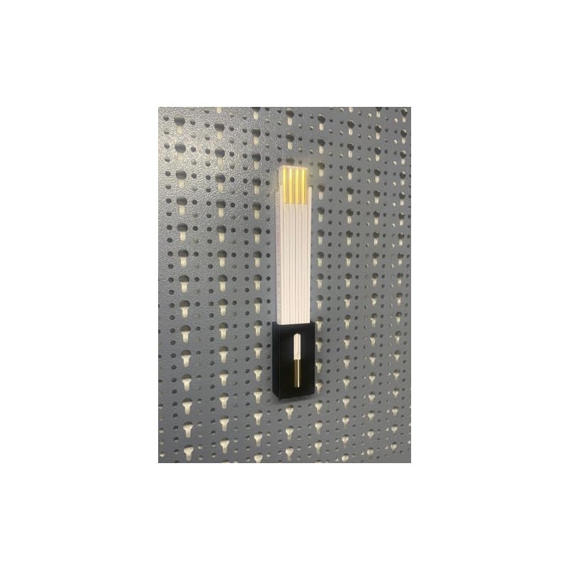 Generic Ruler and Pins Holder for Küpper Perforated Wall and