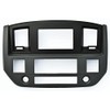 Slate Grey Black and Silver Aftermarket Stereo Radio Double Din