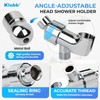 Klabb Adjustable Handheld Shower Head Holder and 79 Inch Hose,Premium