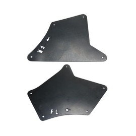 KarParts360 For Lexus GX460 2010-2021 Fender Liners Front, Driver And Passenger Side | Pair | Excluded Insulation Foam | Apron Seal | Replacement For TO1251129, TO1250129 | 5373535151, 5373635151