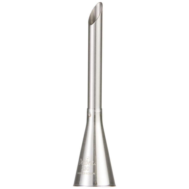 Decora 0263230 TÜLLE 230, 18/8 Stainless Steel, Silber/Schwarz