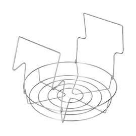 Stainless Steel Flat Canning Rack, Foldable Hot Water Bath Canner Rack Save Time Anti Rust for Spherical Tanks for Mason Jars