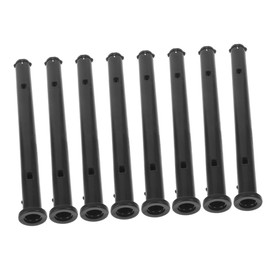 WHAMVOX 8pcs Plastic Latch Garbage Box Cover Pins for 240l Bin Lid Outdoor Trash Can Lid Accessories