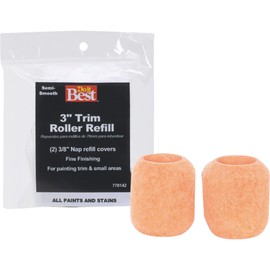 SHUR-LINE 1769725 Roller, 2PK 3" Mini Trim Covers