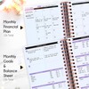Budget Planner & Bill Organizer - A 12 Monthly Planner