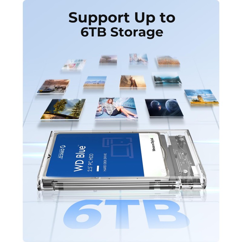 ORICO 2.5 Inch HDD / SSD Case USB3.0 Hard Disk
