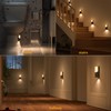 Motion Sensor Wall Sconce (2 Pack), Up & Down Dual