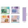 600 Mini Cute Sticky Notes Gradient Color Sticky Notes for