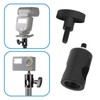 VGOL 2PCS Rapid Adapter with 1/4" Screw Multi-Functional Light Stand